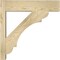 Ekena Millwork Olympic Block Rough Sawn Outlooker, Douglas Fir, 6"W x 22"D x 22"H OUT06X22X22OLY05RDF - alternate 3
